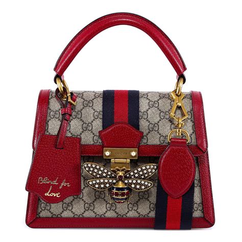 gucci bee handbag|Gucci bag with bee clasp.